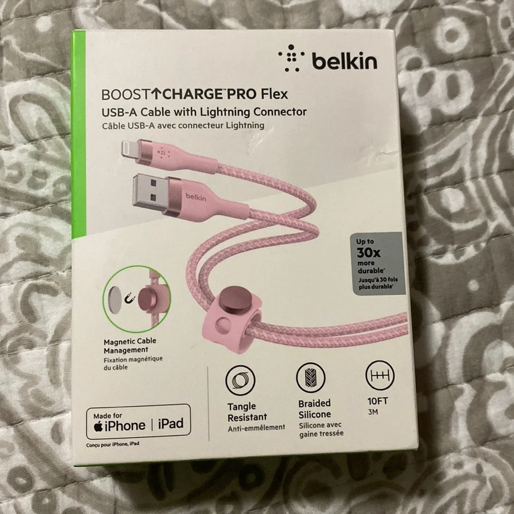 Belkin boost charger lightning cable